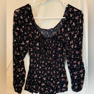 American Eagle Babydoll Top